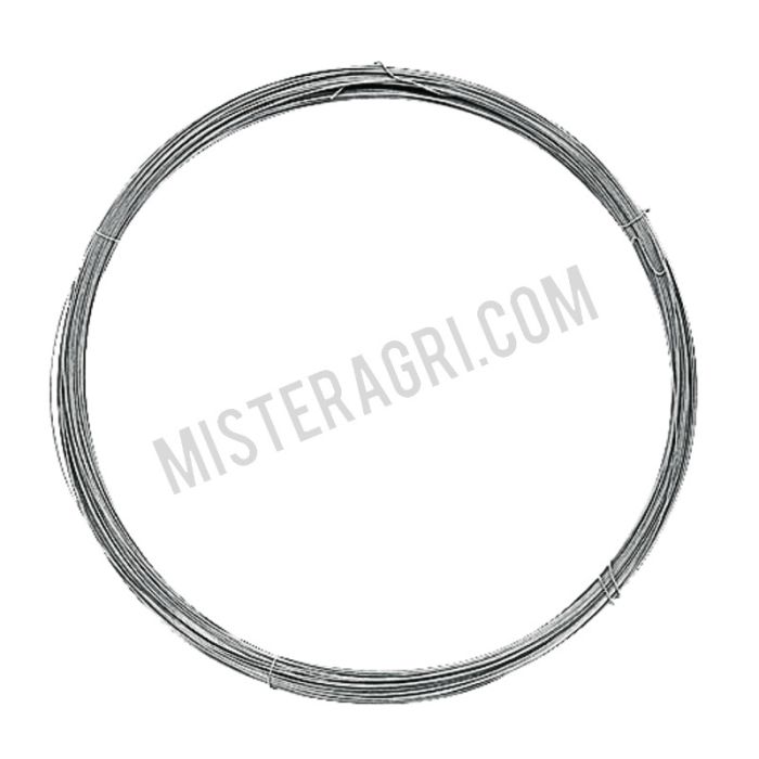 Gladde draad - glad, verzinkt, 1,8 mm, bos � 5 kg van 250 mtr.