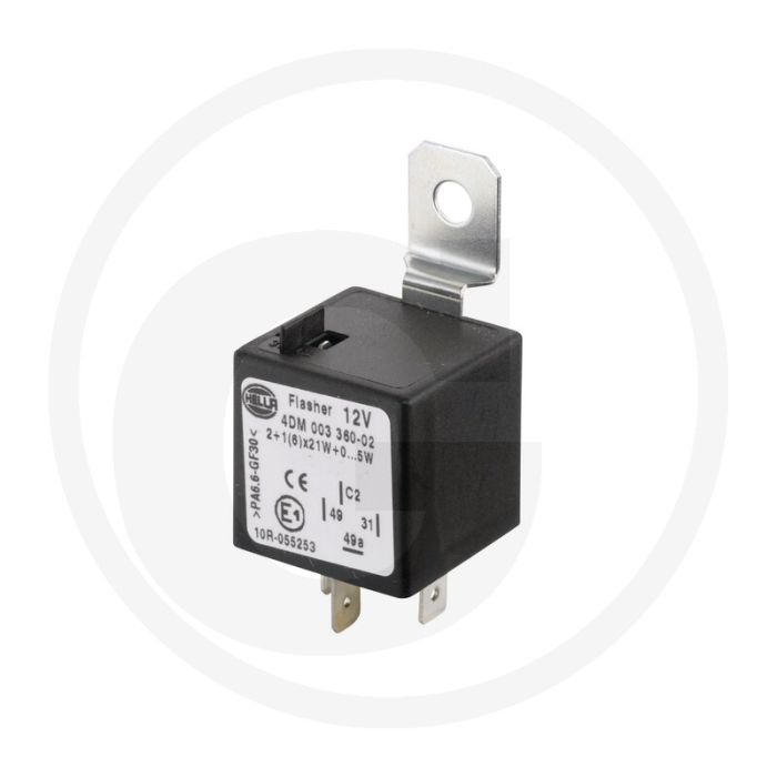 Hella Knipperautomaat / elektronisch (12 volt, 4 aansluitingen)