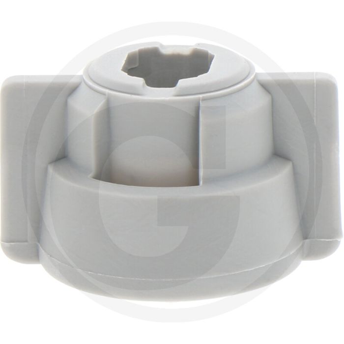 Lechler Bajonettmutter, grau, 8–10 mm
