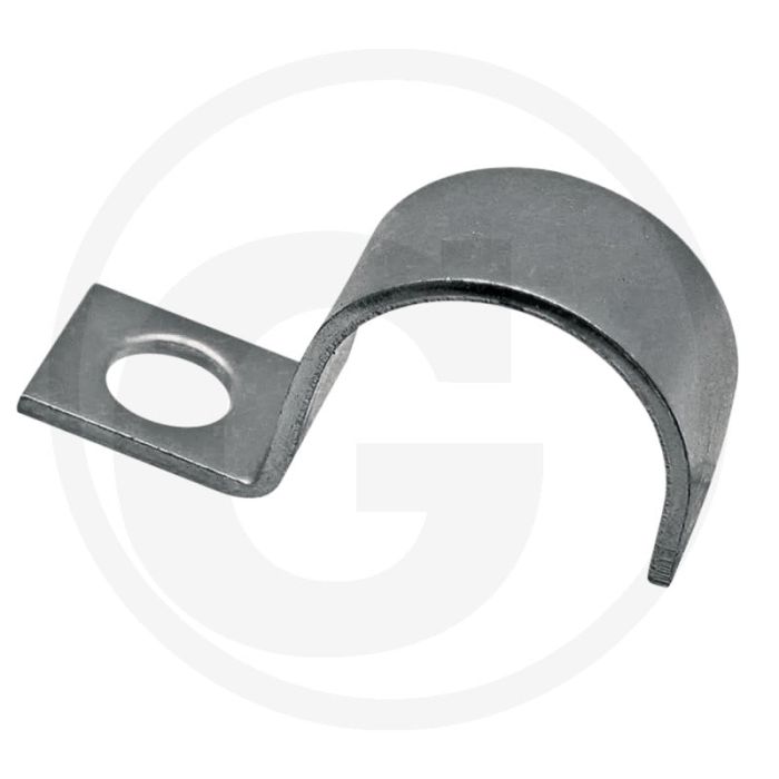 Kabelschelle 15mm,Ø 5,8 mm,VE:50ST, verzinkt staal