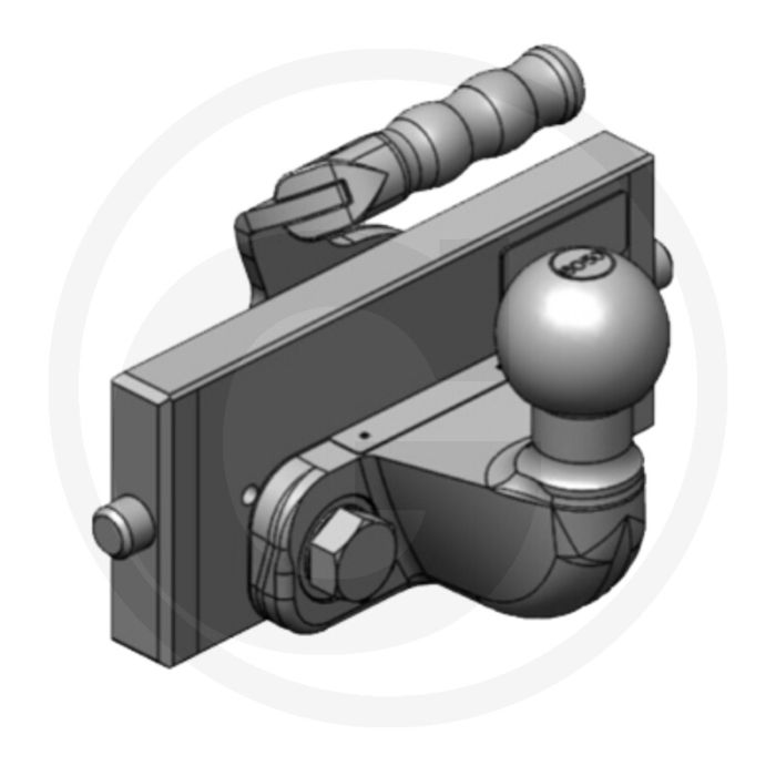PKW-50-gebruik Kogel 50 zwart