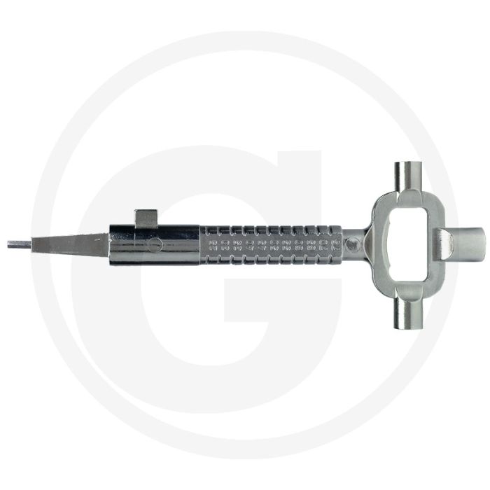 Tecwerk Bautenschlüssel Universal (inkl. Mitnehmer für PZ-S)