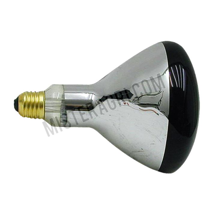 Lampe à infrarouge/à rayonnement thermique - pour lampe à rayonnement thermique, 150 watts, rouge