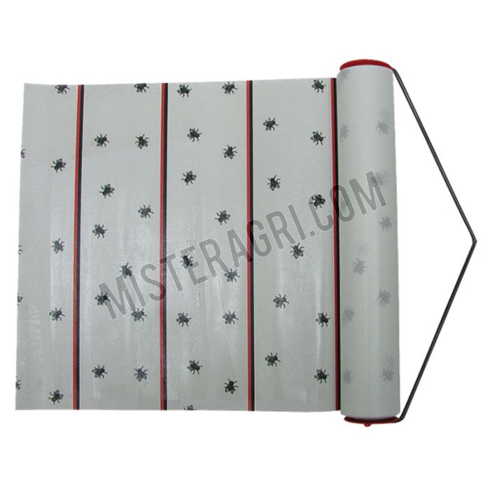 Vliegenrol voor in de stal