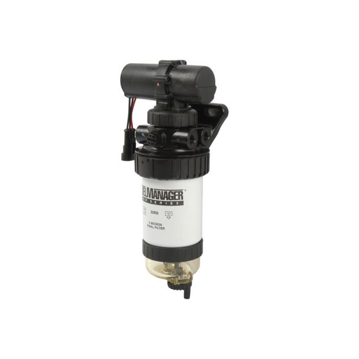 Brandstofpomp electrisch met filter