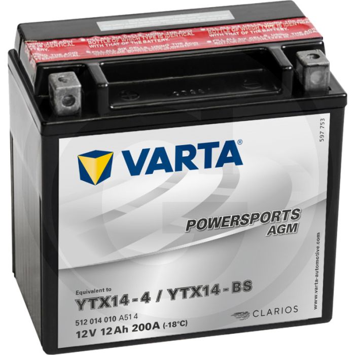 Batterie Varta POWERSPORTS AGM 12 volts / 12 Ah