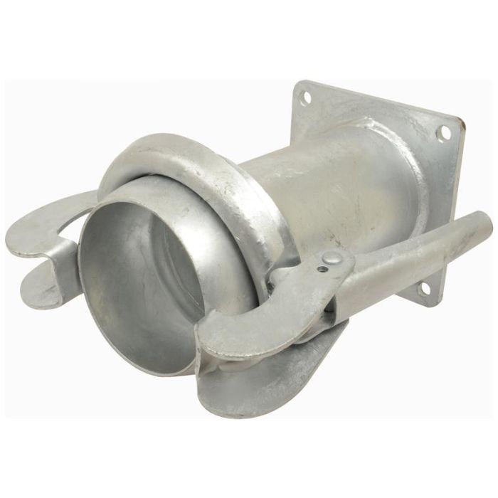 Man Square Flange 133mm (5'') (galvanisé)