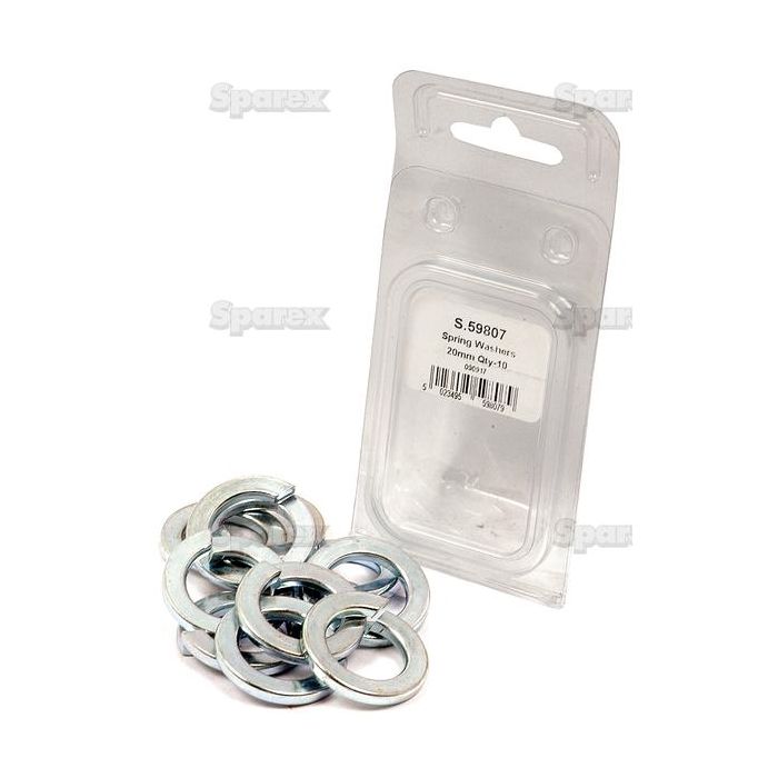 Veerring, ID: 20mm (Din 127B) 10stuks Agripak