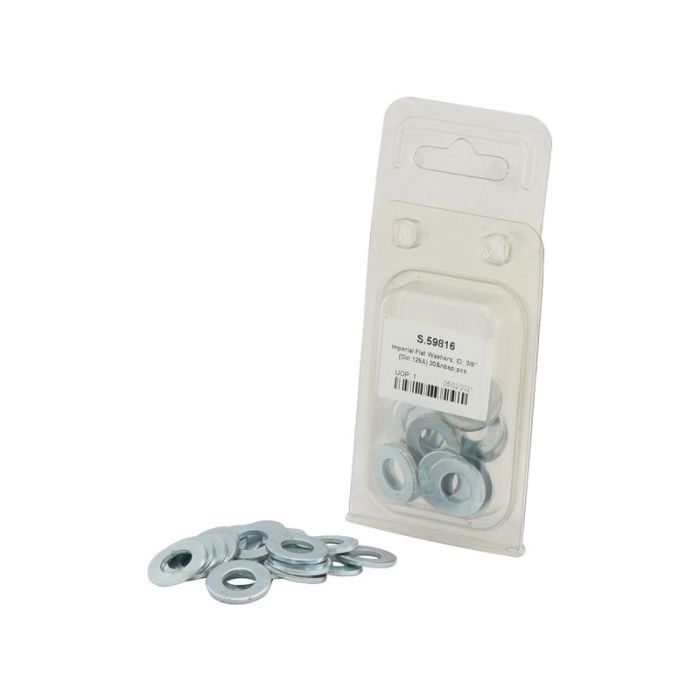 Asborgringen, ID: 10mm (Din 125A) 20stuks Agripak