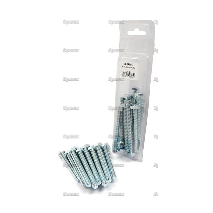 Metric Setscrew, Afm.: M8x75mm (Din 933) 20stuks Agripak