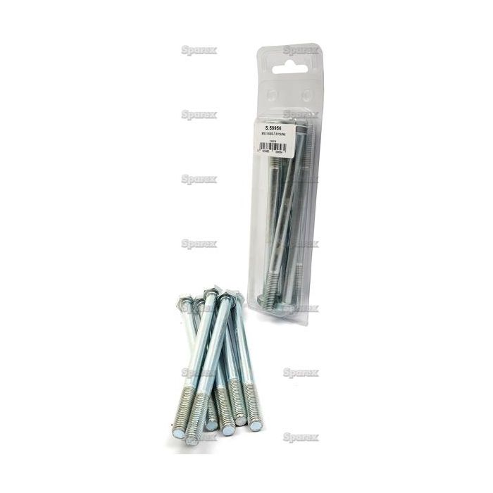 Metric Bolt, Afm.: M10x150mm (Din 931) 2stuks Agripak