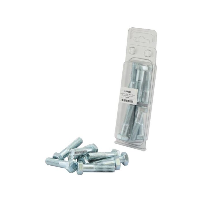 Bout M12x50 10 stuks 8.8 verzinkt DIN 931 Agripak Bout M12x50 10 stuks 8.8 verzinkt DIN 931 Agripak