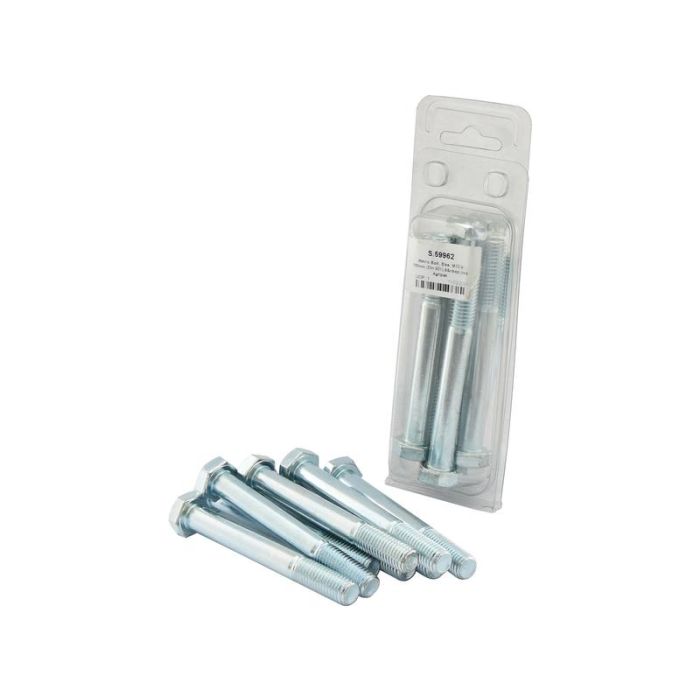 Bout M12x100 8 stuks 8.8 verzinkt DIN 931 Agripak