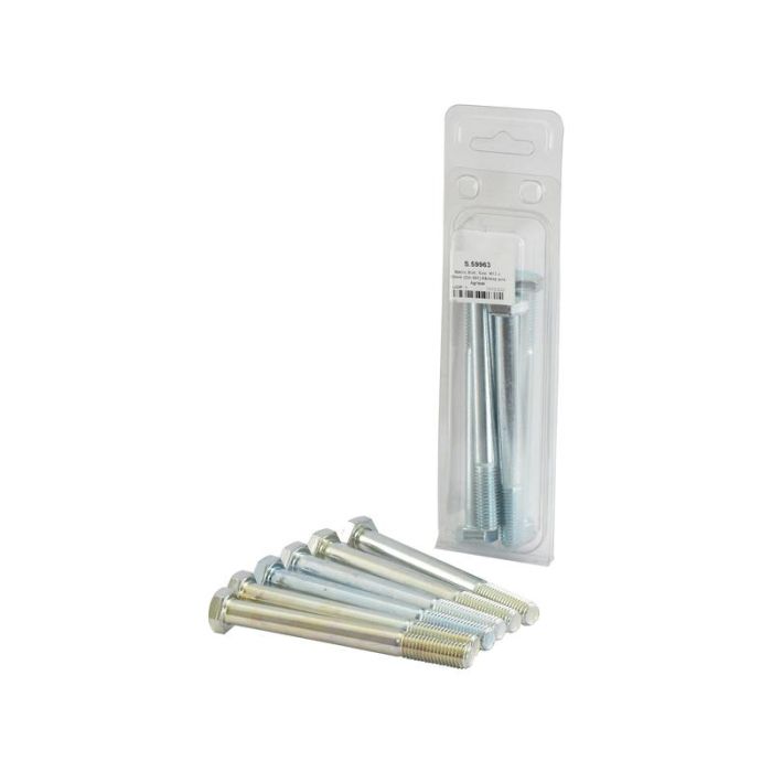 Bout M12x120 6 stuks 8.8 verzinkt DIN 931 Agripak