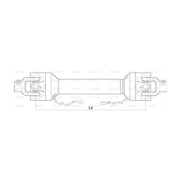 Aftakas AW12 660mm