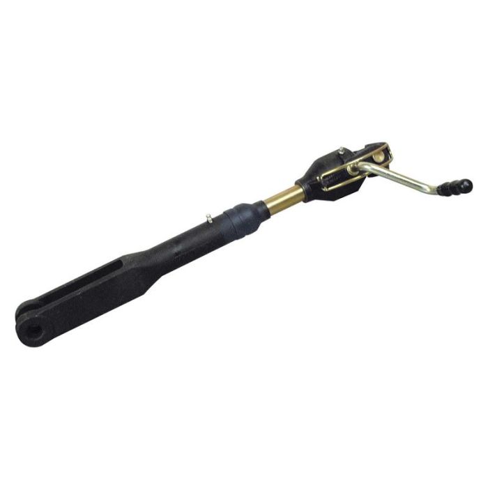 Stelinrichting compleet -  Scharnier Ø 16.5mm- Vork Gat Ø 19mm -  Min. Lengte:510mm -  1 UNC
