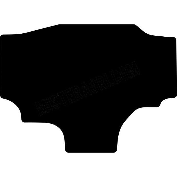 Fußmatte Velours schwarz Fußmatte Velours schwarz