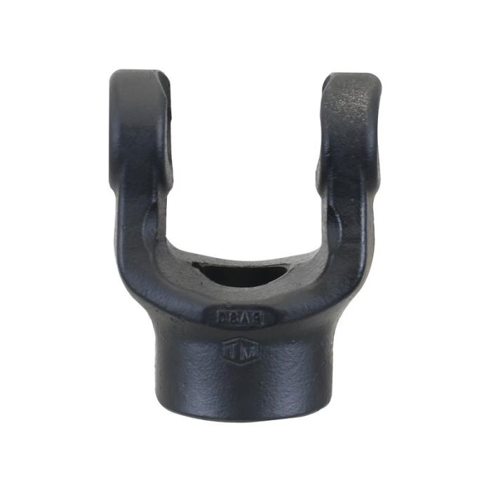 Aftakas Spiebaangaffels met stelbout (Afm. Kruisstuk: 23.8 x 61.2mm) Boring Ø25mm, Sleutelmaat: 8mm.