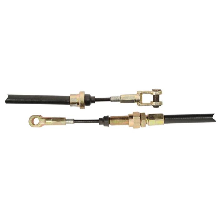 Koppelings kabels - Lengte: 701mm, Lengte buitenkabel: 457mm. Koppelings kabels - Lengte: 701mm, Lengte buitenkabel: 457mm.