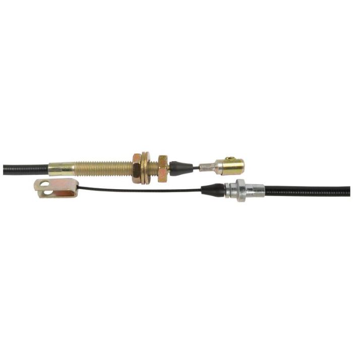(Voet) Gaskabels - Lengte: 730mm, Kabellengte buitenkant mm: 596mm.