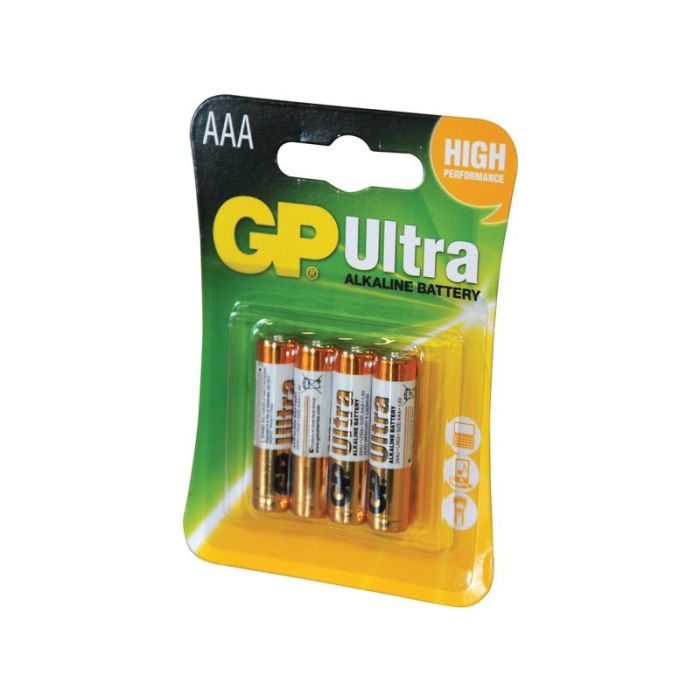 Batterij - MN2400/LR03/AAA/AM4 (Aantal per pak 4 stuks)