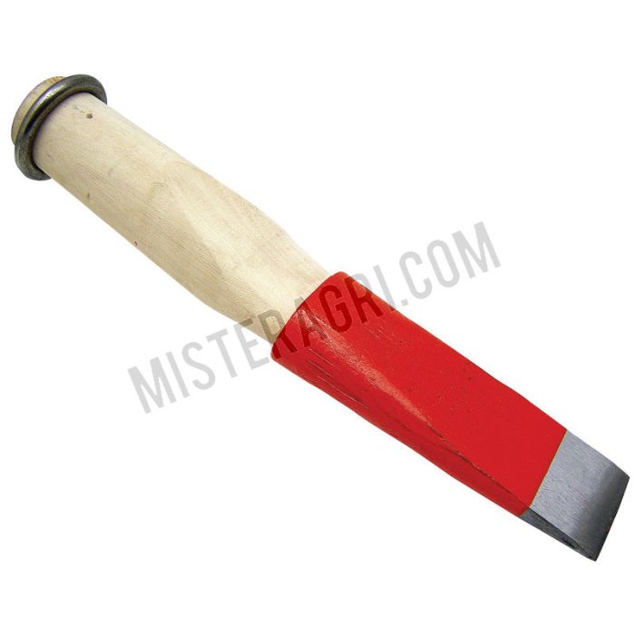 Stahlkeil - mit Stahlring Ø 75 mm und Holz