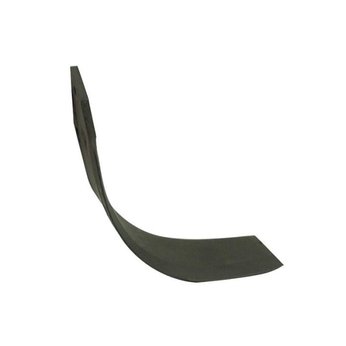 Lame de coupe courbée à droite 70x6mm Hauteur : 185mm. Distance du trou : 50mm. Diamètre du trou : 12,5 mm. Remplacement pour Celli
