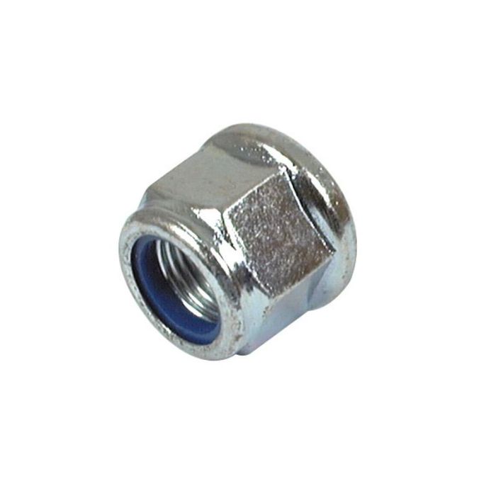 Écrou à bride autobloquant M16 x 1,50 zingué Écrou à bride autobloquant M16 x 1,50 zingué