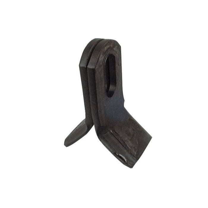 Klepelmes, Lengte: 85mm, Breedte: 40mm.