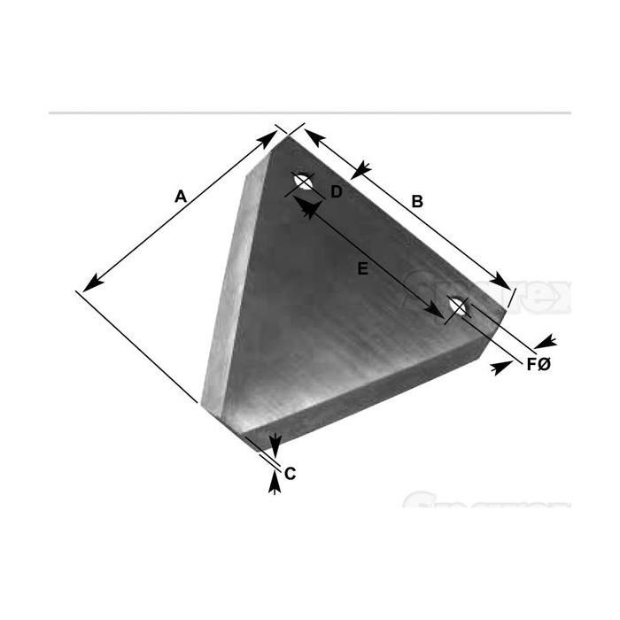 Mesafdeling - Smooth   To fit as: 5803004