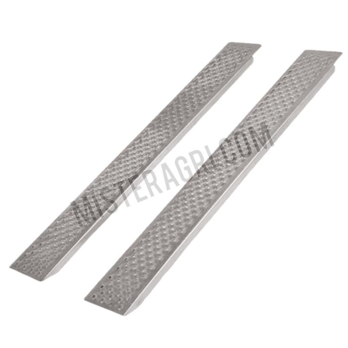 Oprijplaten - recht, 2 stuks