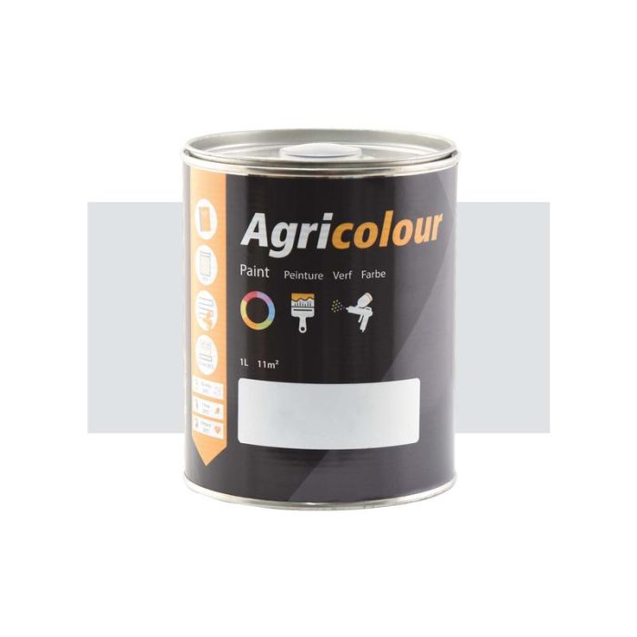 Verf - glans, Grijs Wit 1 ltr(s) Blik Verf - glans, Grijs Wit 1 ltr(s) Blik