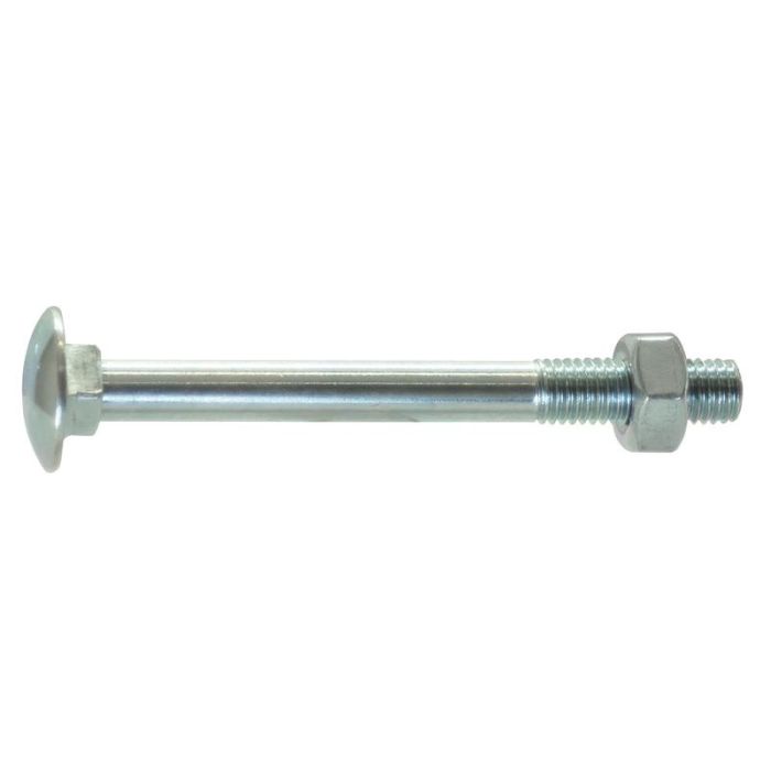 Slotbout met moer M5x30 4.6 DIN 603/555