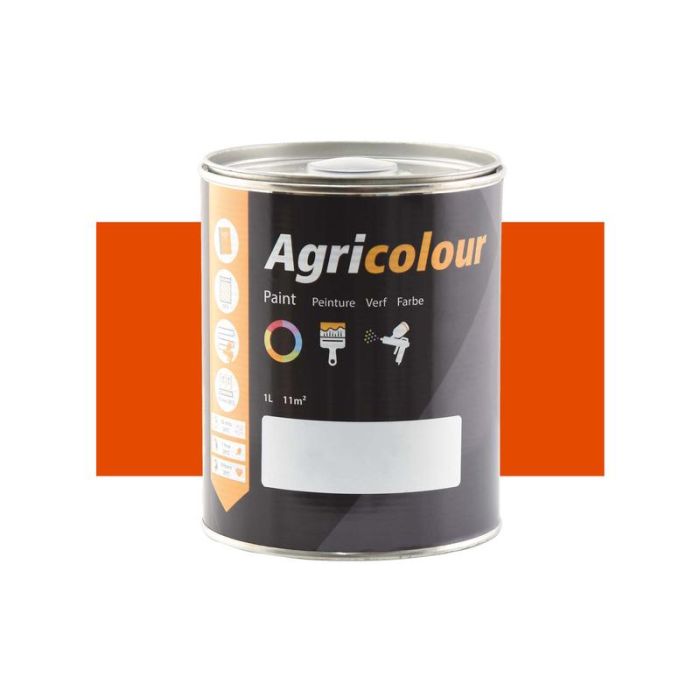 Verf - glans, Oranje 1 ltr(s) Blik