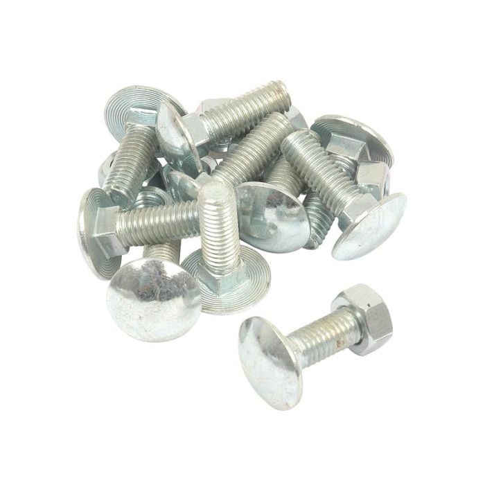 Slotbout, Afm.: M8x25mm (Din 603-555)