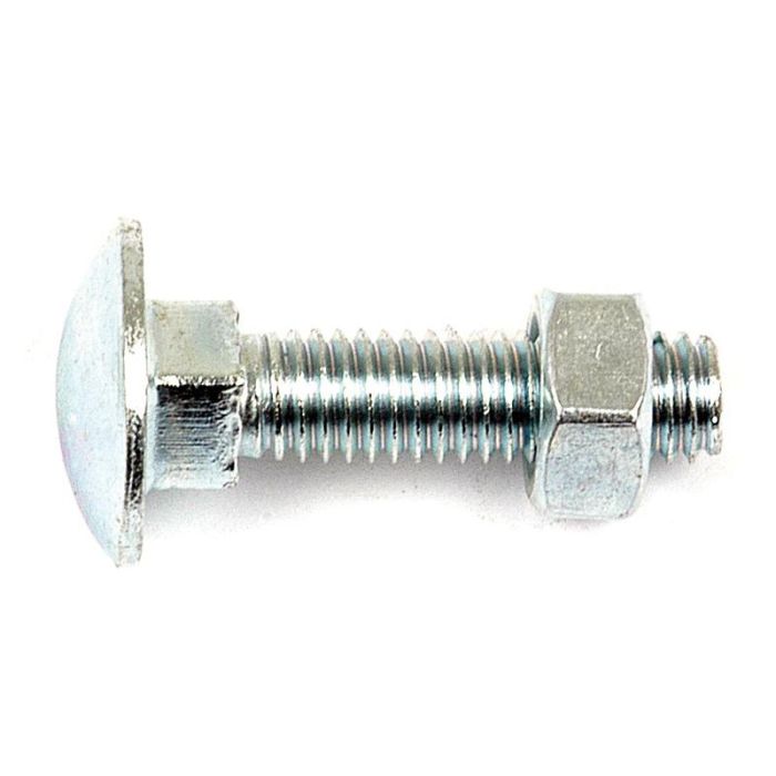 Slotbout met moer M8x65 4.6 DIN 601/934 Slotbout met moer M8x65 4.6 DIN 601/934