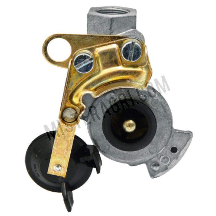 Luchtdrukkoppeling - M22 x 1,5, zwart, voor aanhangers