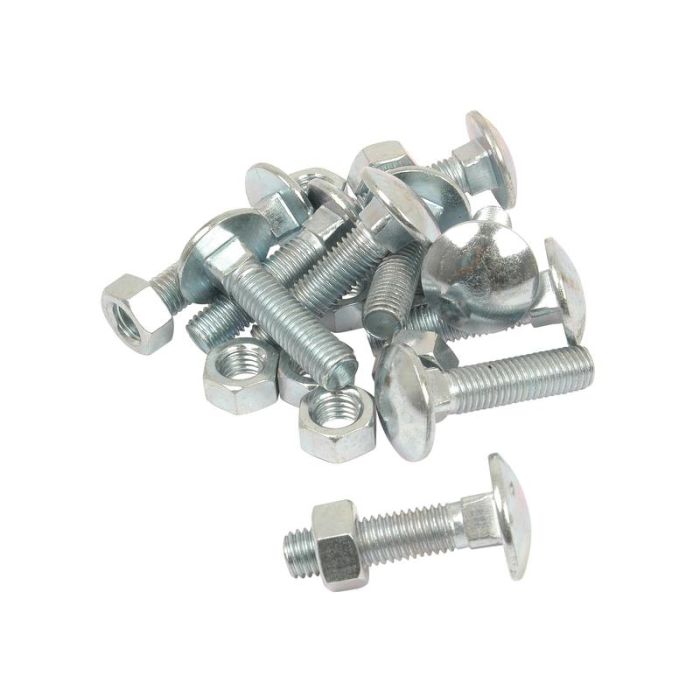 Slotbout met moer M12x50 4.6 DIN 601/934 Slotbout met moer M12x50 4.6 DIN 601/934