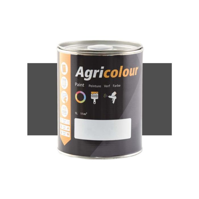 Massey Ferguson vanaf 1987 3000 Series chassis Bruin grijs glans 1ltr Blik Massey Ferguson vanaf 1987 3000 Series chassis Bruin grijs glans 1ltr Blik