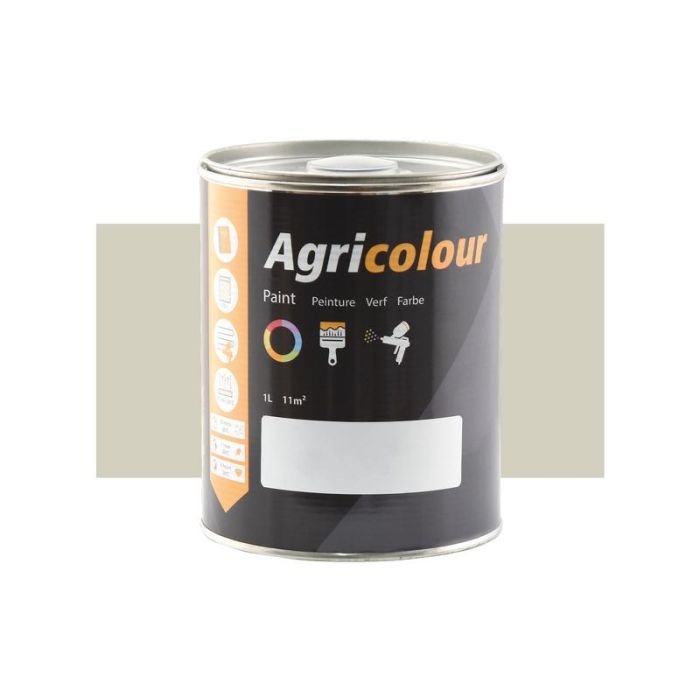 Verf - glans, Grijs 1 ltr(s) Blik