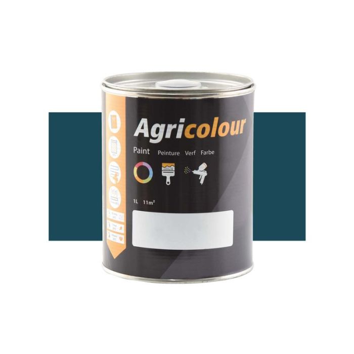 Lanz Bulldog Azure Blauw glans 1ltr Blik