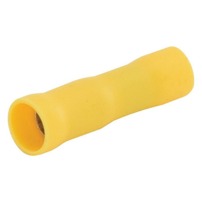 Cosse de câble ronde, double serre-câble, - Femelle, 5.0mm, Jaune (4.0 - 6.0mm)