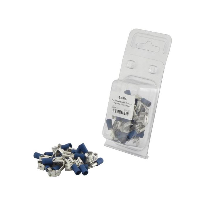 AGRIPAK KABELSCHOEN25x( 562) BLAUW2.5-6.3