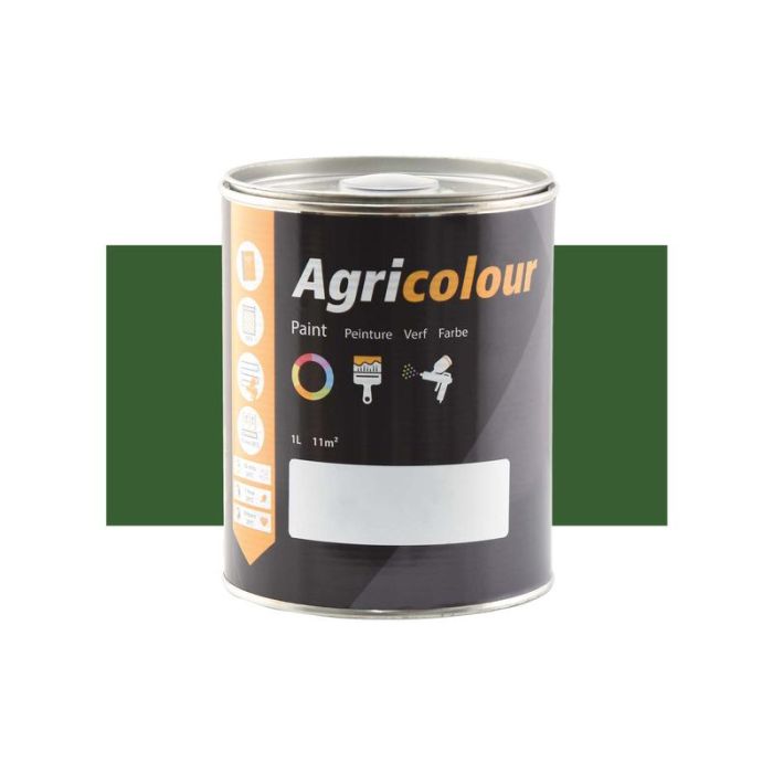 Verf - glans, Bladgroen 1 ltr(s) Blik (RAL 6002)