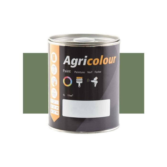 Verf - glans, Reseda Groen 1 ltr(s) Blik (RAL 6011) Verf - glans, Reseda Groen 1 ltr(s) Blik (RAL 6011)