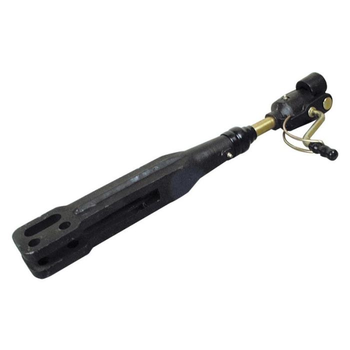 Stelinrichting compleet -  Scharnier Ø 22mm- Vork Gat Ø 20 & 21x63mm -  Min. Lengte:665mm -  1 UNC