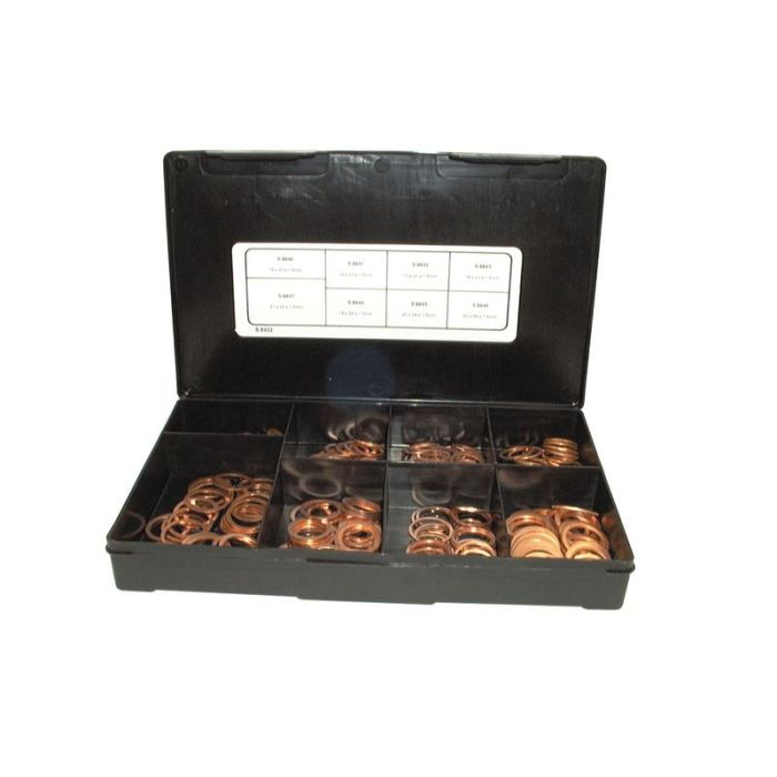 Koperen Ring, (240stuks) Handipak Koperen Ring, (240stuks) Handipak