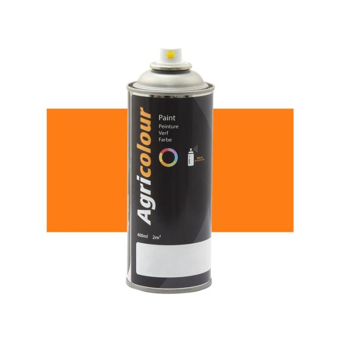 Verf - glans, DiepOranje 400 ml spuitbus (RAL 2011)
