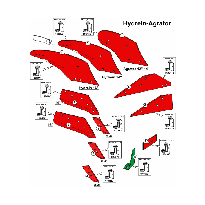 Kverneland Hydrein-Agrator