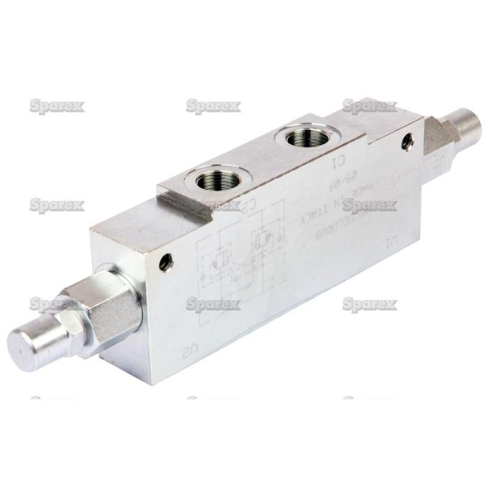 OVERCENTRE VALVE DUAL 3/8\"BSP